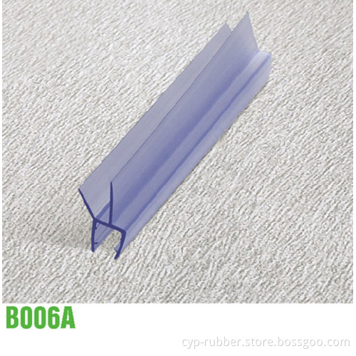 Rubber Gasket for Shower Door - 90 Degree Glass Door Seal Rubber Extrusion Profiles